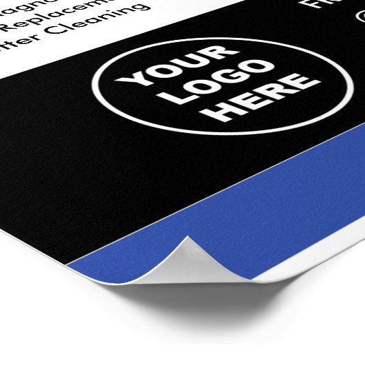 Dakwerk Services op Maat Poster (Hoek)