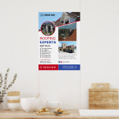 Dakwerkdiensten op Maat Poster (Keuken)