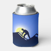 Dakwerkers Blikjeskoeler (Blikje Voorkant)