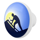 Dakwerkers Keramische Knop (Rechts)