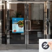 Dakwerkservices Aangepaste Raamfolie Raamsticker (Kantoordeur)