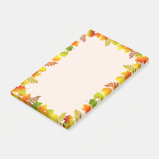 Dal lekt op lichte beige dingen om te doen post-it® notes (Schuin)