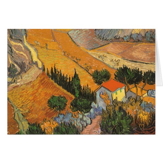 Dal met Ploeger door Vincent van Gogh (Voorkant Horizontaal)