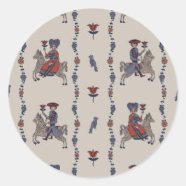 Dala B - Ronde Stickers voor briefpapier