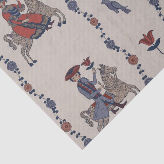 Dala B - Weefselpapier Tissuepapier (Detail)