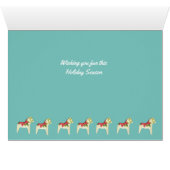 Dala Holiday Kaart (Binenzijde Horizontaal (Onderkant))