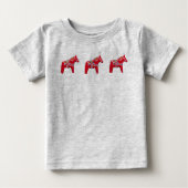Dala Horse Baby Romper (Voorkant)
