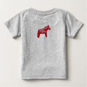 Dala Horse Baby Romper (Achterkant)