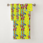Dala Horse Bath Bad Handdoek (Insitu)