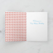 Dala Horse Birthday Kaart (Binnen)