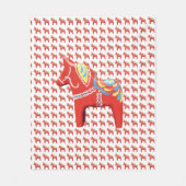 Dala Horse Blanket Fleece Deken (Voorkant)