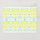 Dala Horse Briefkaart (Voorkant)