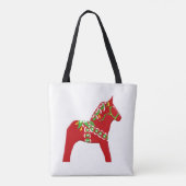Dala Horse Canvas tas (Achterkant)