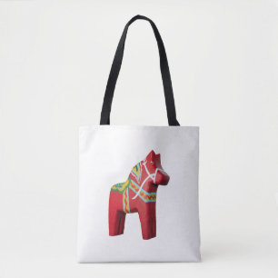 Dala Horse Canvas tas