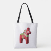 Dala Horse Canvas tas (Achterkant)