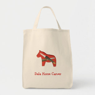 Dala Horse Carver Bag Tote Bag