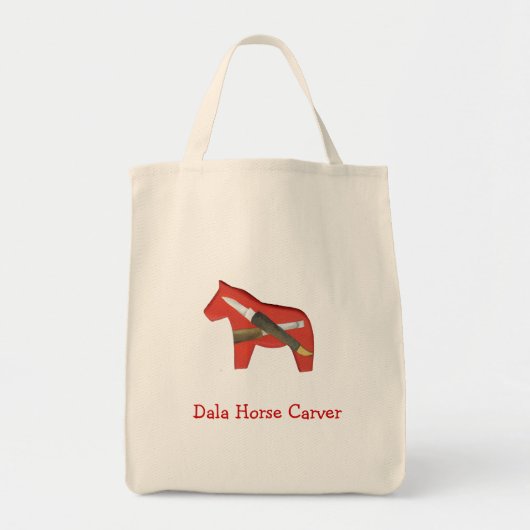 Dala Horse Carver Bag Tote Bag (Voorkant)