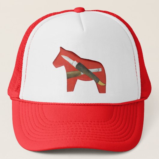 Dala Horse Carving Pet (Voorkant)