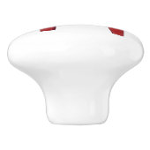 Dala Horse Ceramic Knob Keramische Knop (Zijkant)