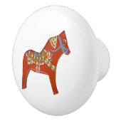 Dala Horse Ceramic Knob. rechts Keramische Knop (Rechts)