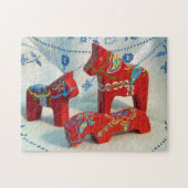 Dala Horse Collectie Puzzle Legpuzzel (Horizontaal)
