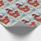 Dala Horse Collector Wrapping Cadeaupapier (Hoek)