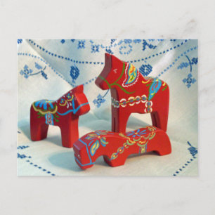 Dala Horse Collectors Post Kaart