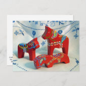 Dala Horse Collectors Post Kaart (Voorkant / Achterkant)