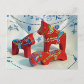 Dala Horse Collectors Post Kaart (Voorkant)