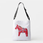 Dala Horse Cross Body Bag Crossbody Tas (Achterkant)