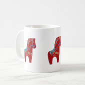 Dala Horse cup Koffiemok (Voorkant links)
