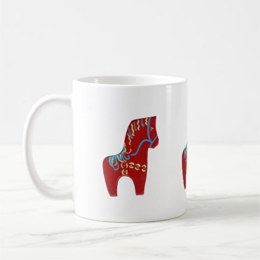 Dala Horse cup Koffiemok (Links)