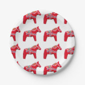 Dala Horse Dinner Bord (Voorkant)
