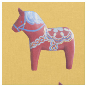 Dala Horse Fabric Stof