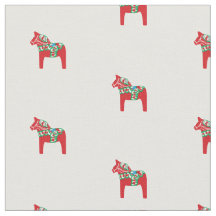 Dala Horse Fabric