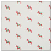 Dala Horse Fabric Stof (Swatch)