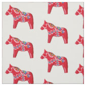 Dala Horse Fabric van Julia Morrill Stof (Swatch)