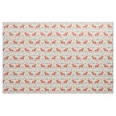 Dala Horse Folk Kerstmis Stof (Fat Quarter)