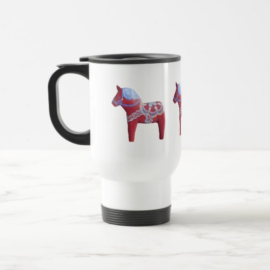 Dala Horse Forensenmok Reisbeker (Links)