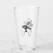 Dala Horse Glas (Voorkant)