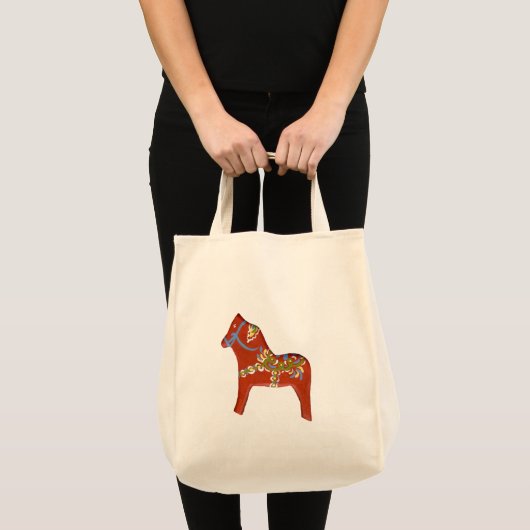 Dala Horse Grocery Bag 2014 Tote Bag (Voorkant (product))