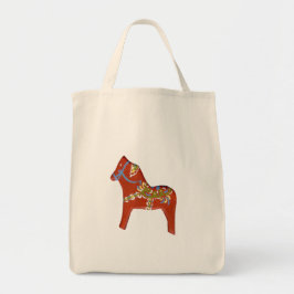 Dala Horse Grocery Bag 2014 Tote Bag