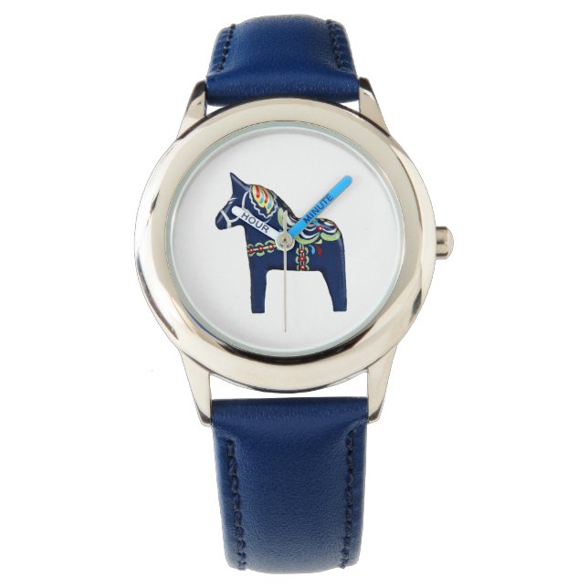 Dala Horse Horloge (Voorkant)