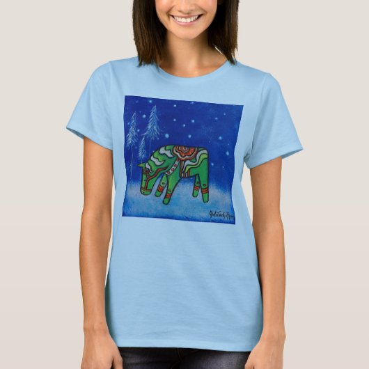 Dala Horse III T-shirt (Voorkant)