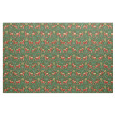 Dala Horse KerstFolk Stof (Fat Quarter)