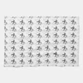 Dala Horse Kitchen Towel Theedoek (Horizontaal)