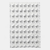 Dala Horse Kitchen Towel Theedoek (Verticaal)