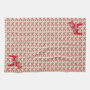 Dala Horse Kitchen Towel Theedoek
