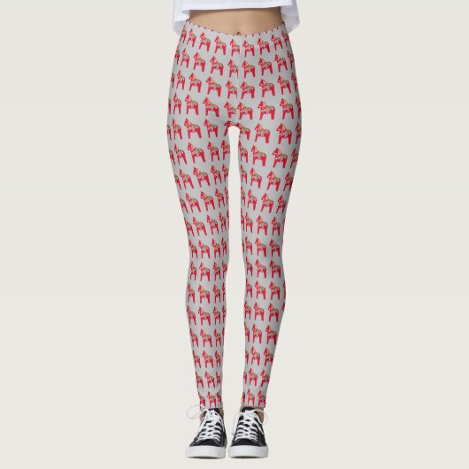 Dala Horse Leggings (Voorkant)