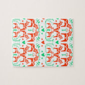 Dala Horse Legpuzzel (Horizontaal)